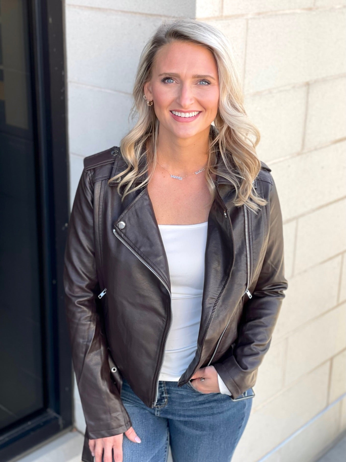 Midnight Rain Moto Jacket