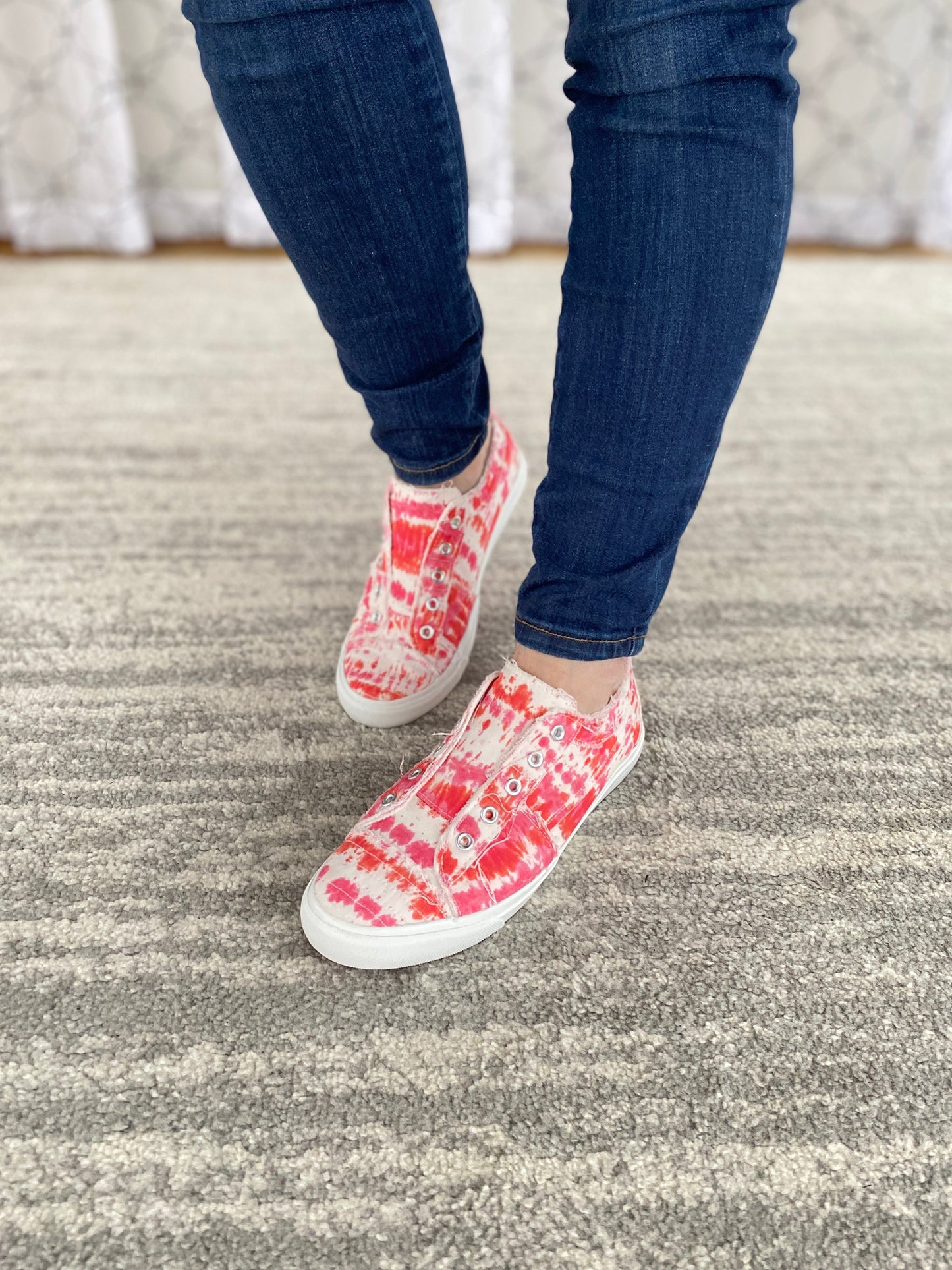 My Pink Tie Dye Babalu Shoes