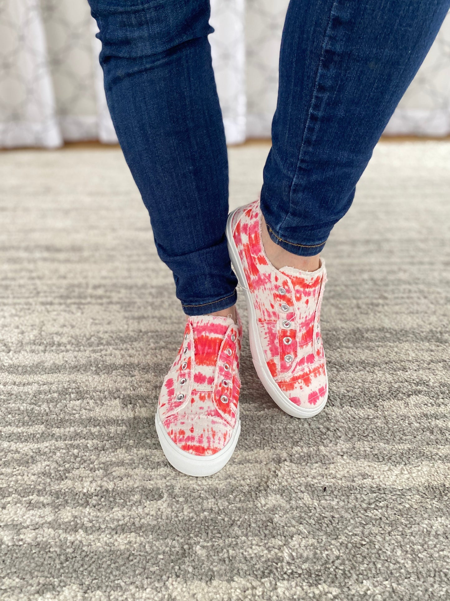 My Pink Tie Dye Babalu Shoes