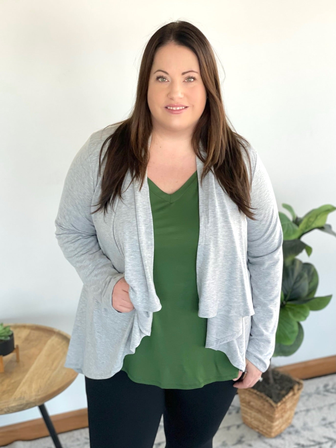 Love Story Cardigan in Grey
