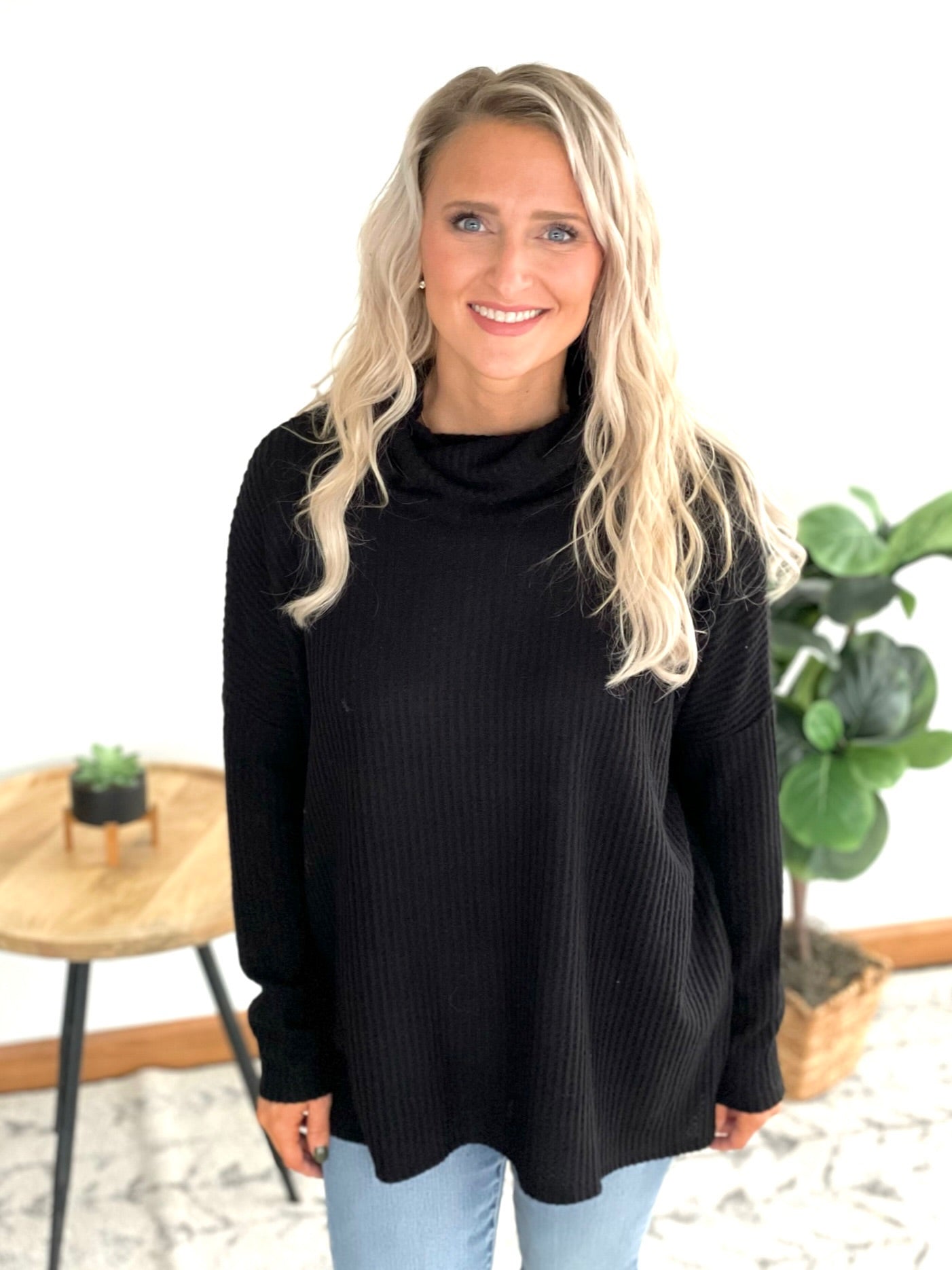 In Good Company Top in Black