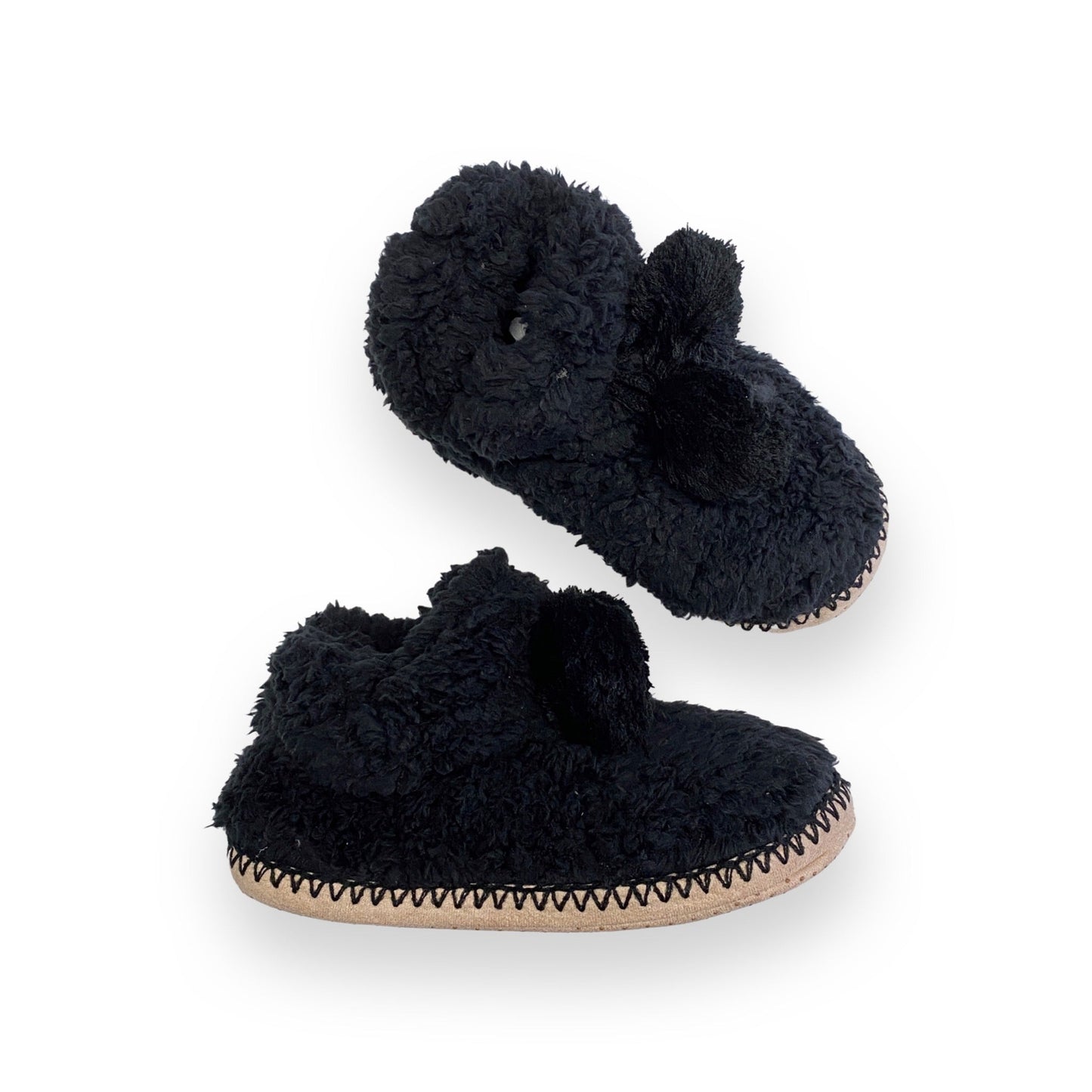 Snuggle Slippers in Black