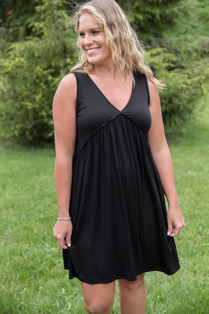 Better than Yesterday Dress in Black
