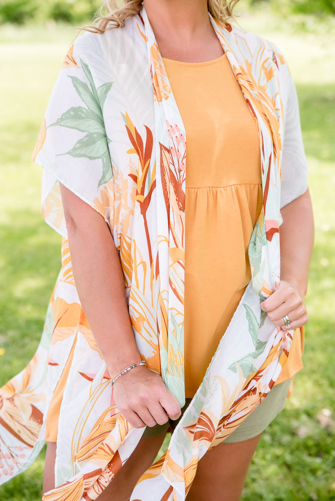 Take the Scenic Route Kimono