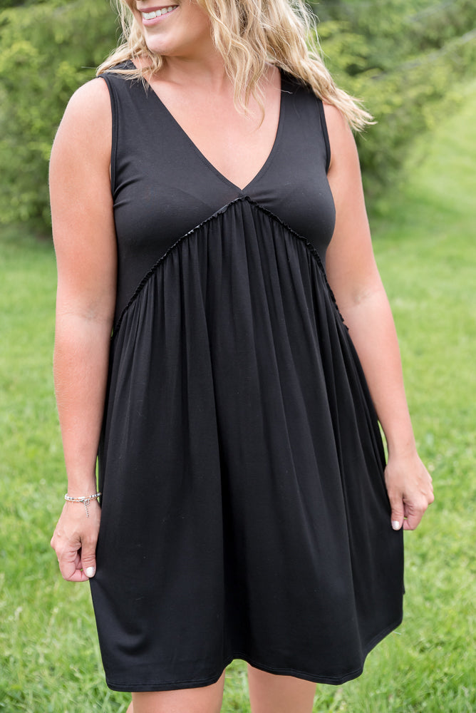 Better than Yesterday Dress in Black
