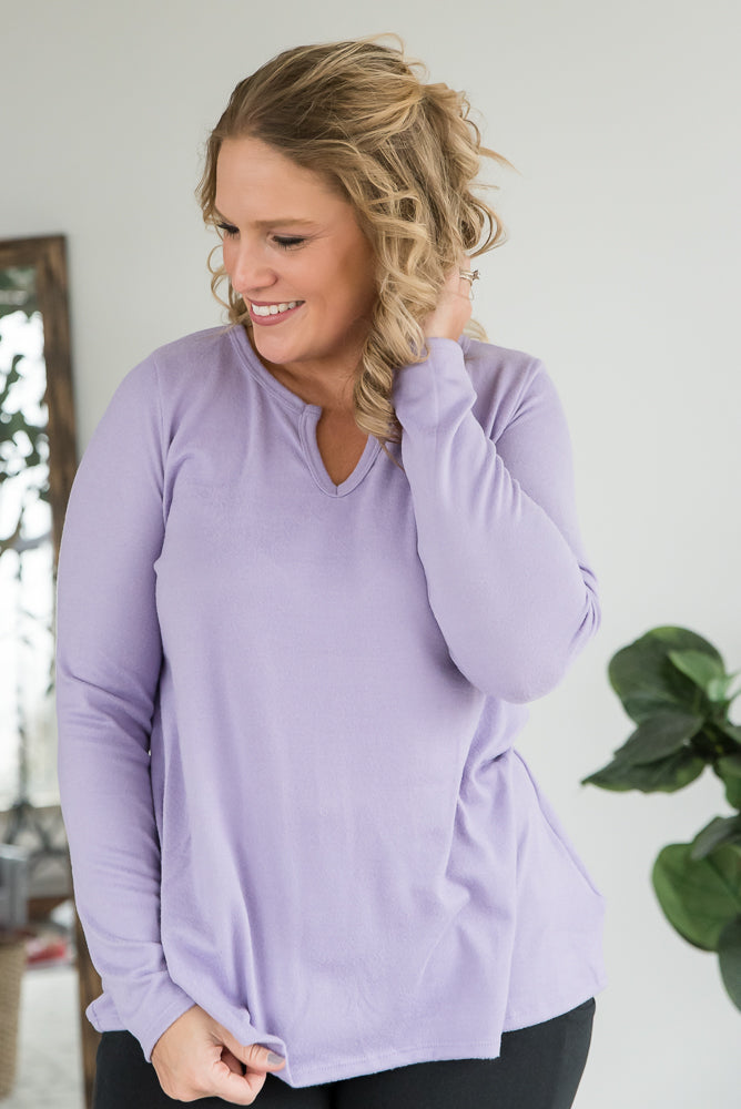 A Notch Above Top in Lilac