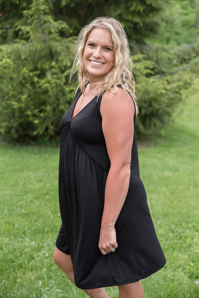 Better than Yesterday Dress in Black