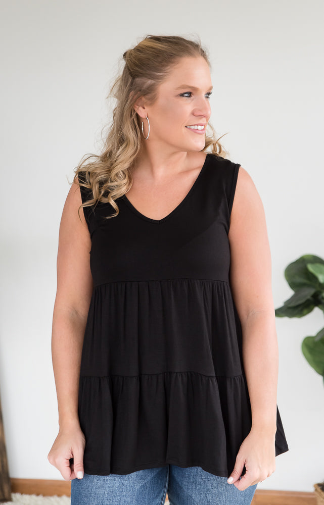 Tank for It All in Black