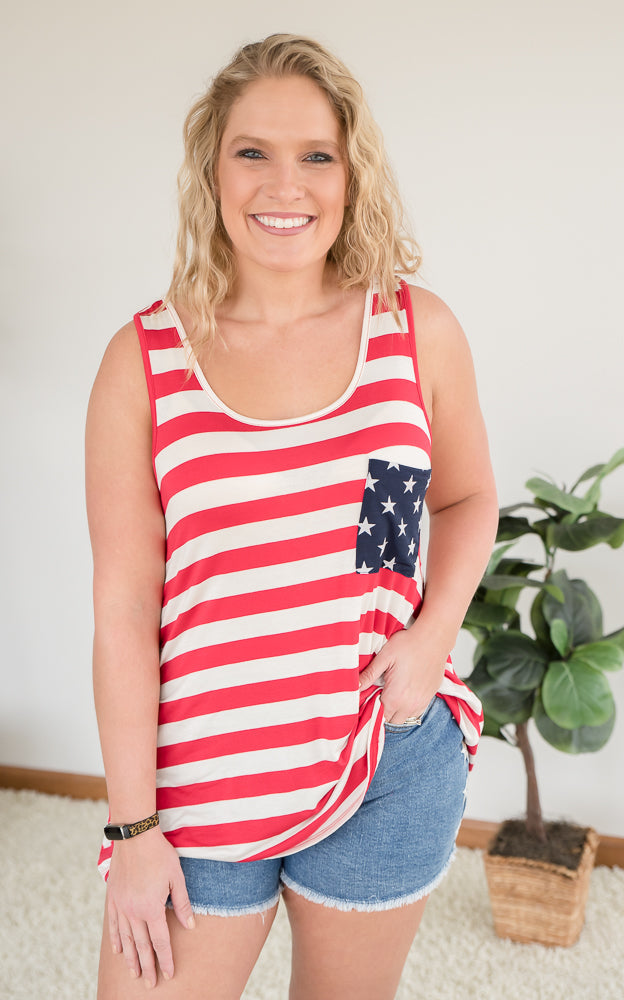 Patriotic Pocket Tank