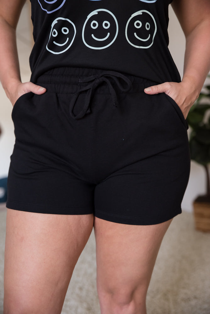 Wear Anytime Shorts in Black