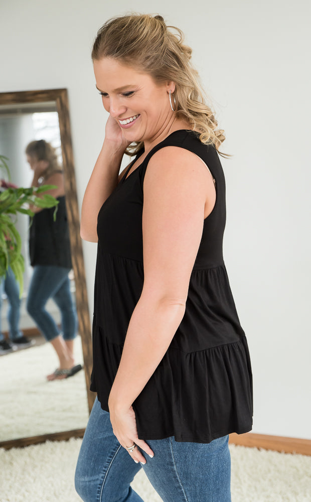 Tank for It All in Black