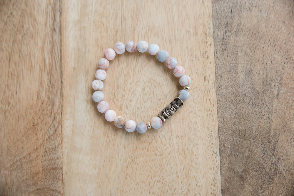 Mom Stone Bracelet