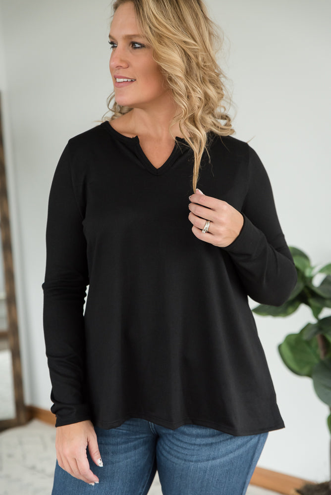 A Notch Above Top in Black