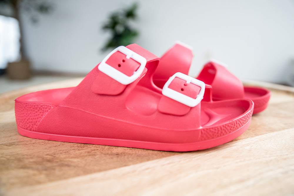 Slide Into Summer in Red