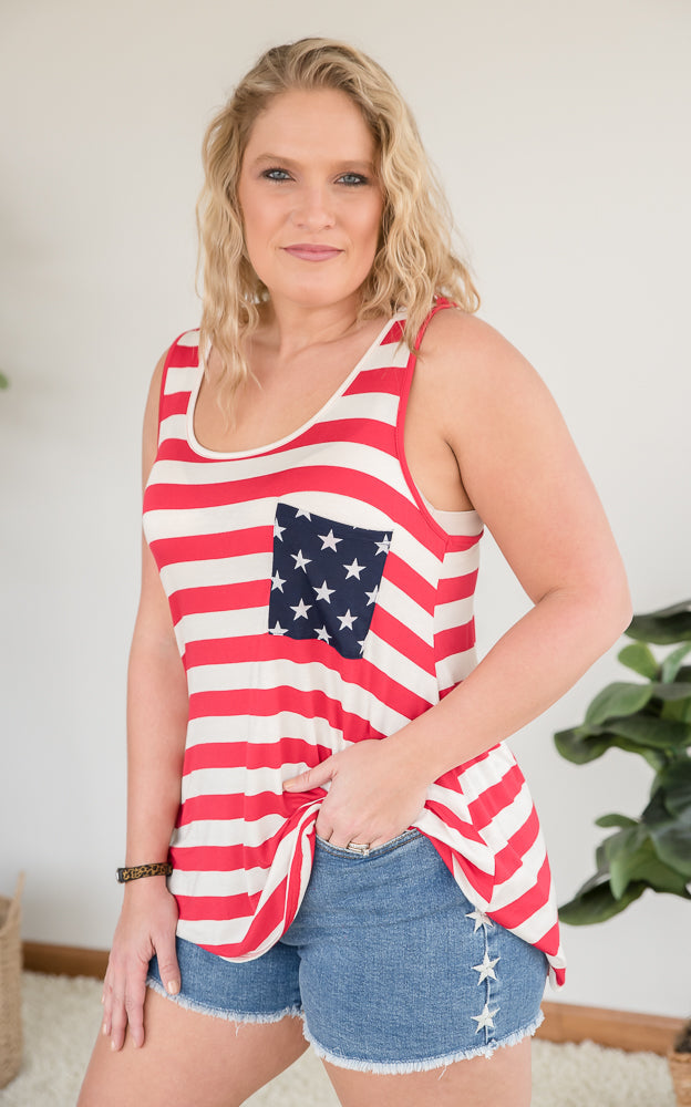Patriotic Pocket Tank