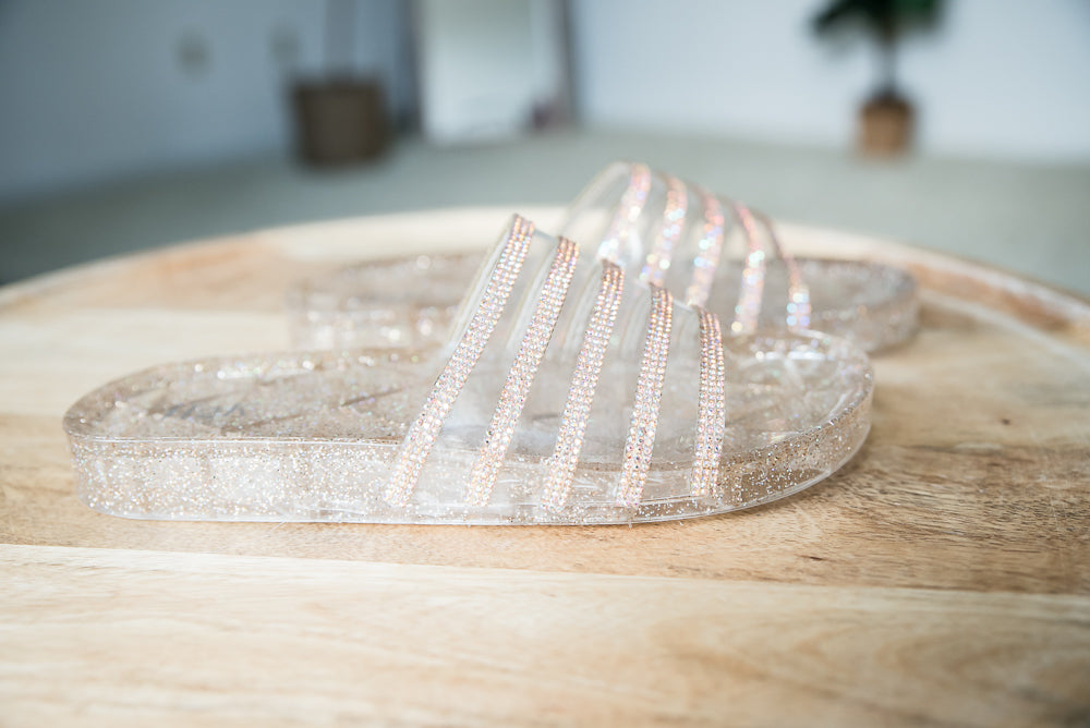 Always Sunny Sandal in Rose Gold