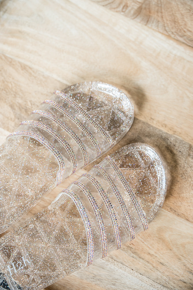 Always Sunny Sandal in Rose Gold