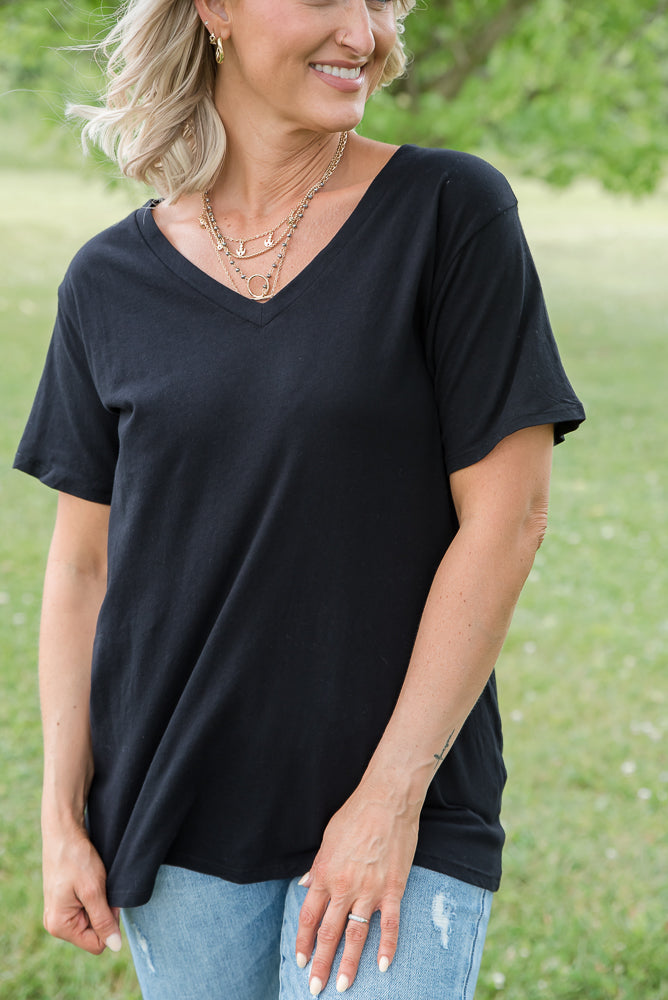 Keep it Simple Top in Black
