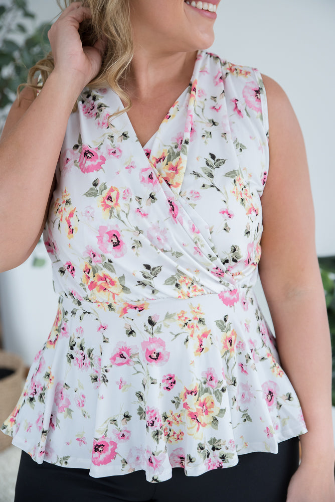 Blooming Love Sleeveless Top