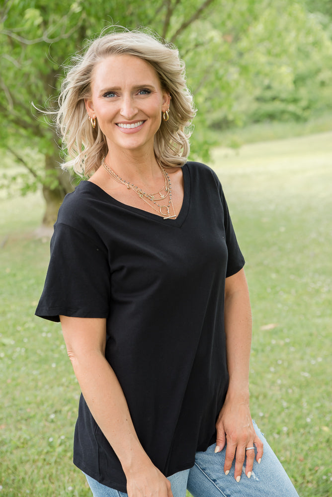 Keep it Simple Top in Black