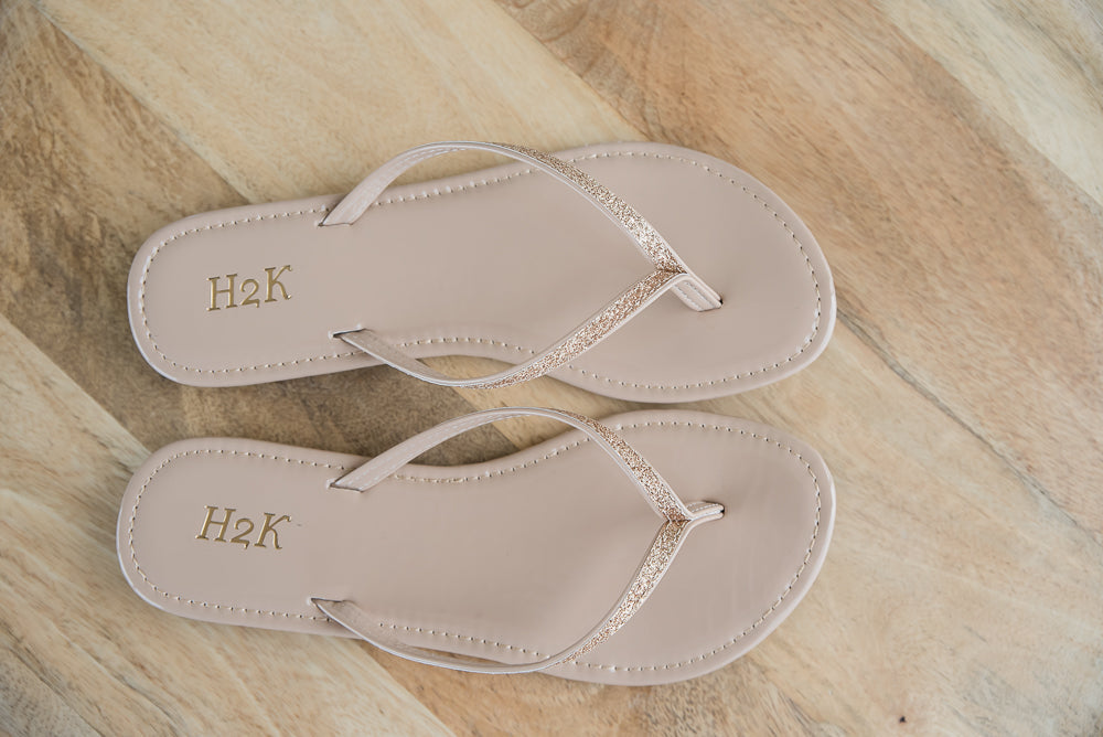 Sassy Sandals in Nude