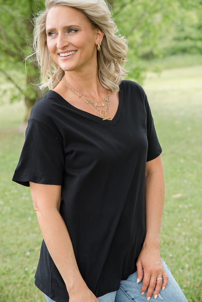 Keep it Simple Top in Black