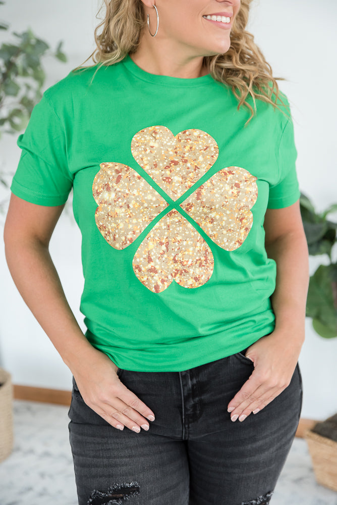 Shamrock Sparkles Graphic Tee