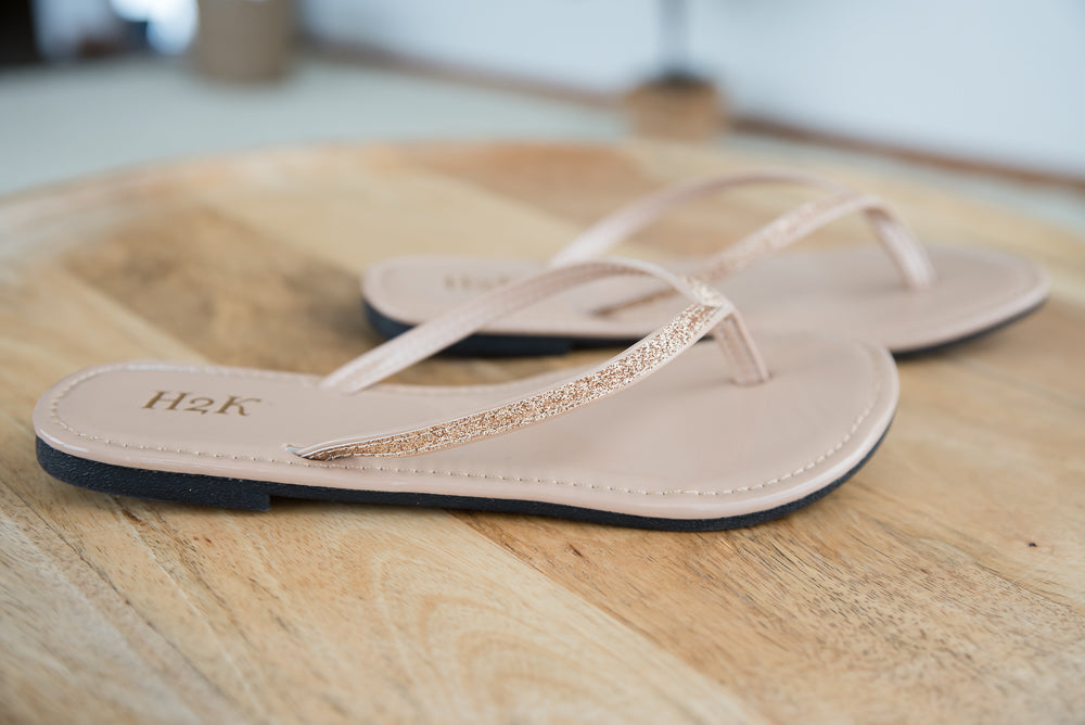 Sassy Sandals in Nude