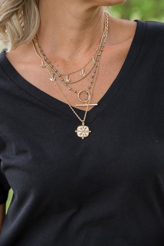 A New Direction Layered Necklace