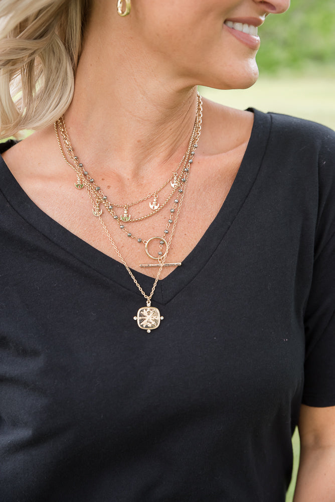 A New Direction Layered Necklace