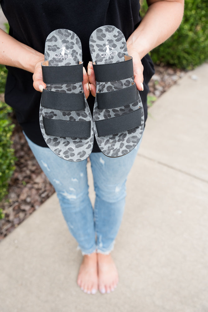 The Dafne in Black Leopard
