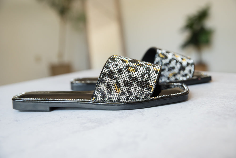 Summer Sandals in Leopard
