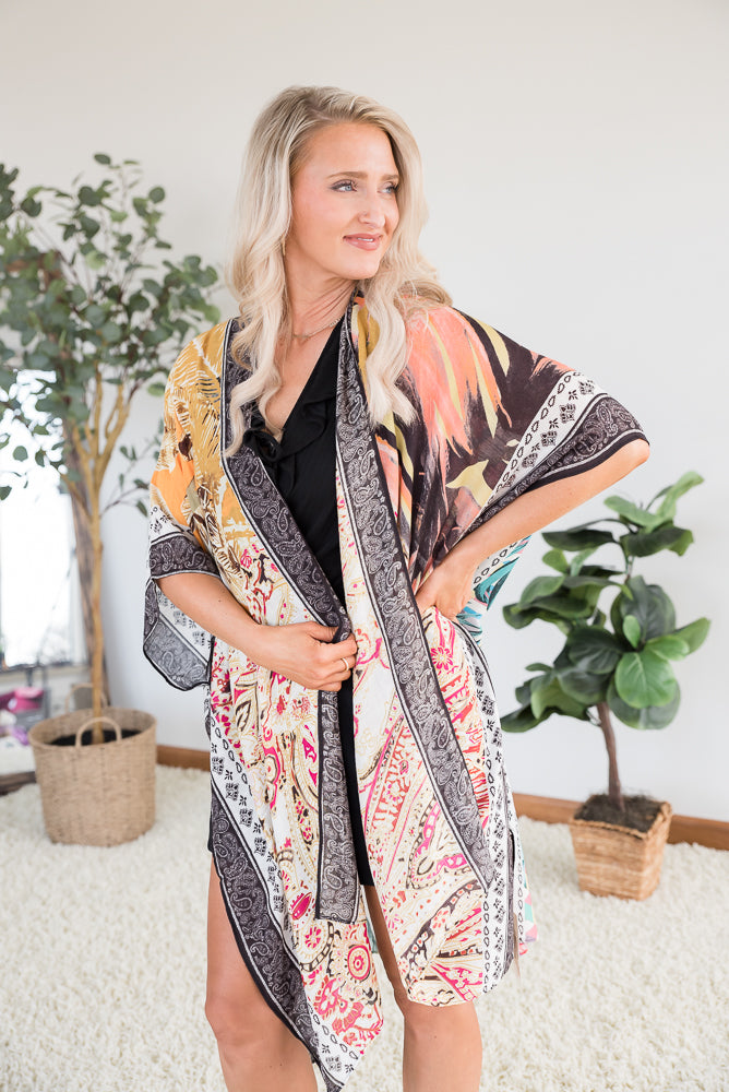 See You in Tahiti Kimono