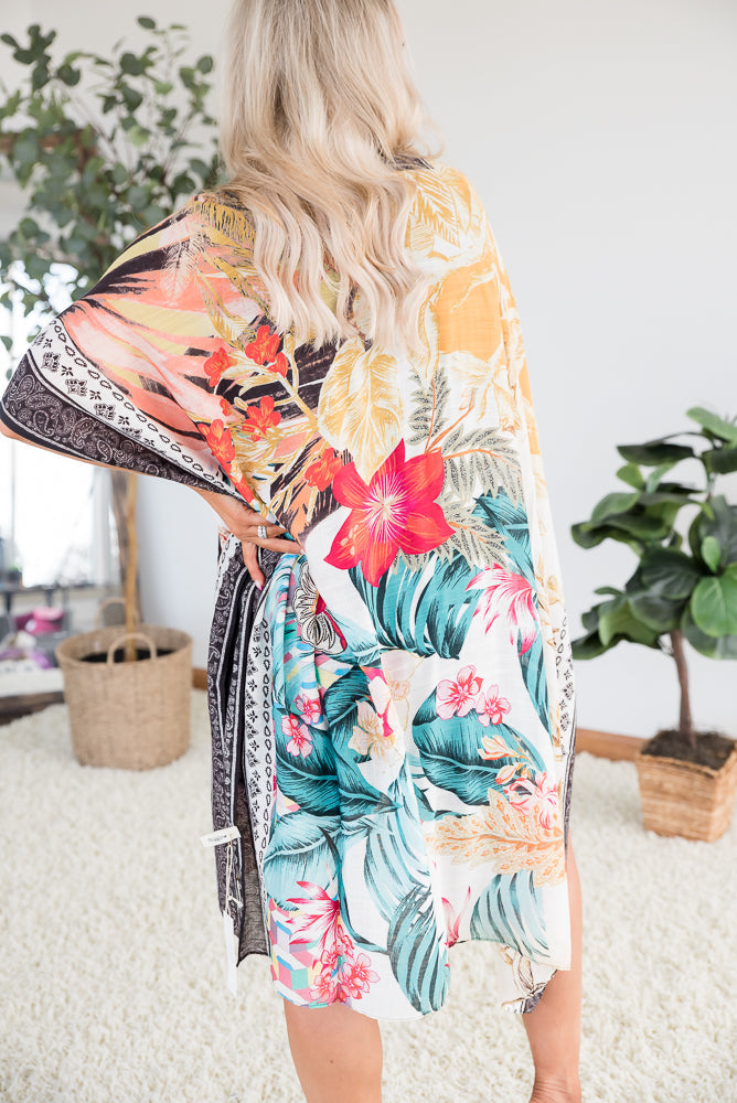 See You in Tahiti Kimono