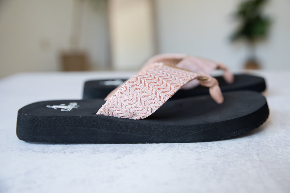 Lakeside Sandals in Blush