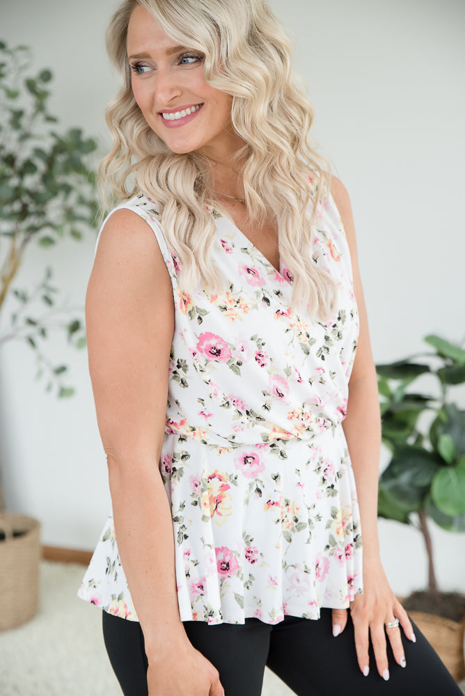 Blooming Love Sleeveless Top
