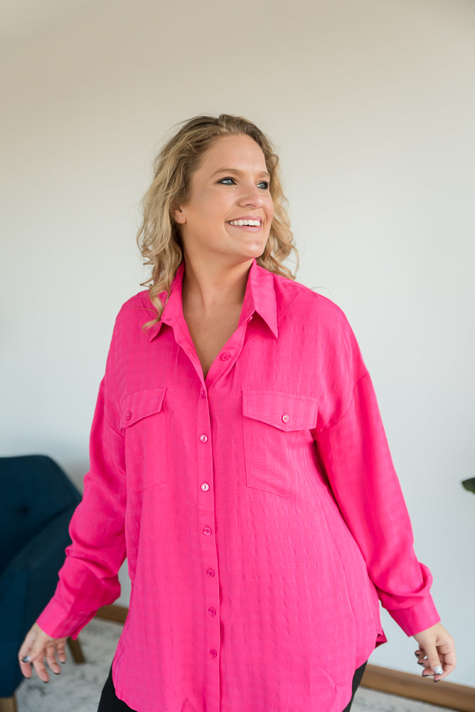 It's a Good Time Top in Pink