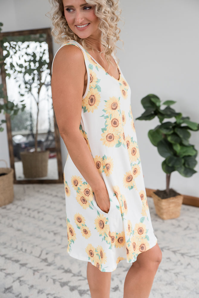 A Delicate Flower Dress