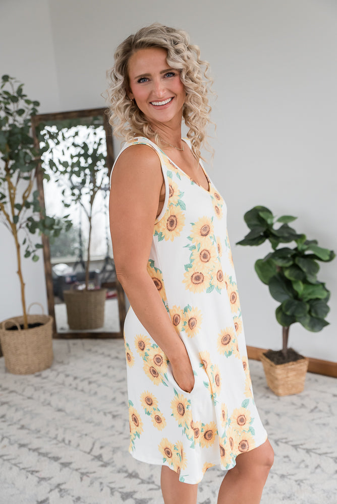 A Delicate Flower Dress