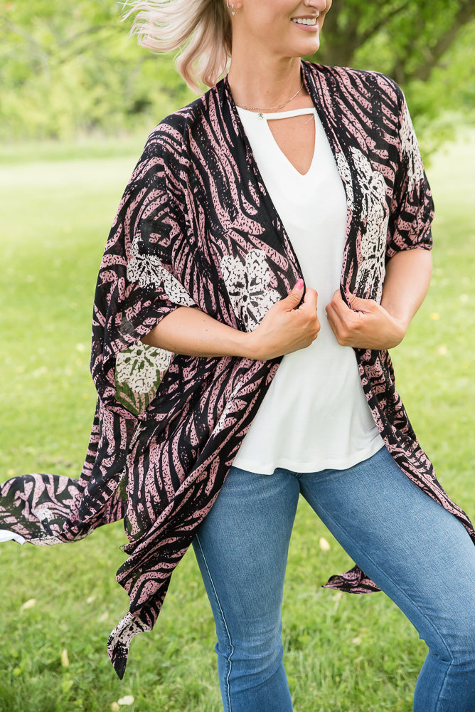 Dancing with the Zebras Kimono