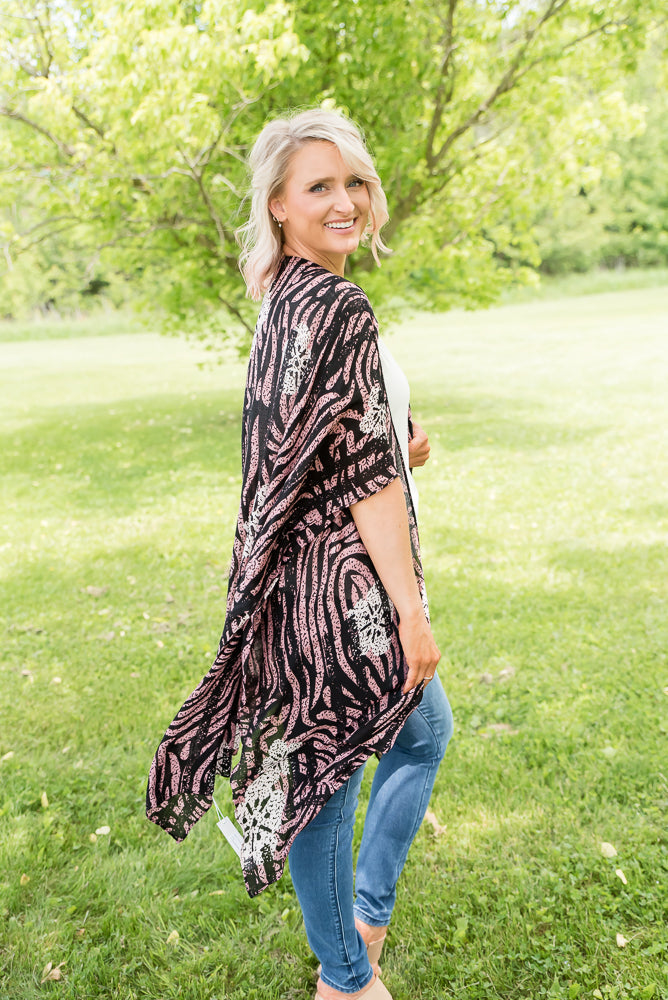 Dancing with the Zebras Kimono
