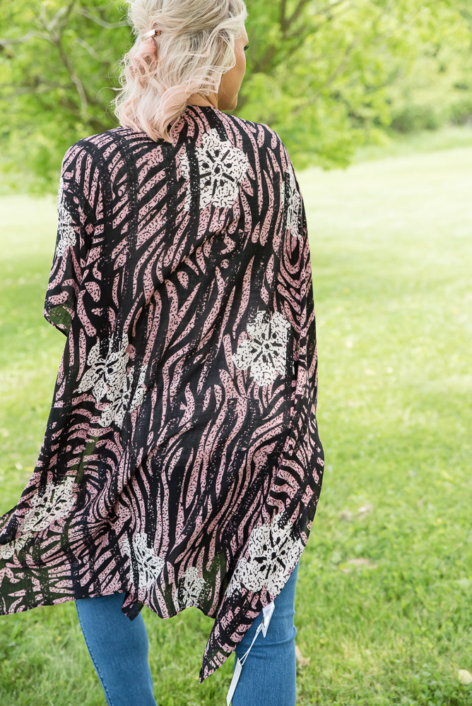 Dancing with the Zebras Kimono