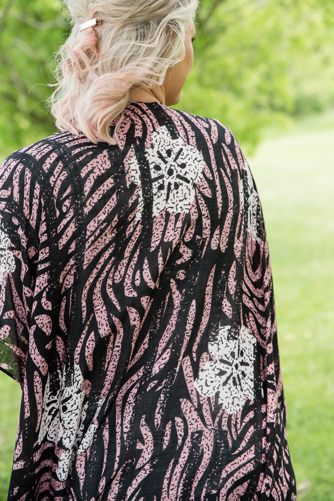 Dancing with the Zebras Kimono