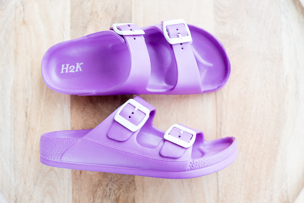 Slide Into Summer in Purple