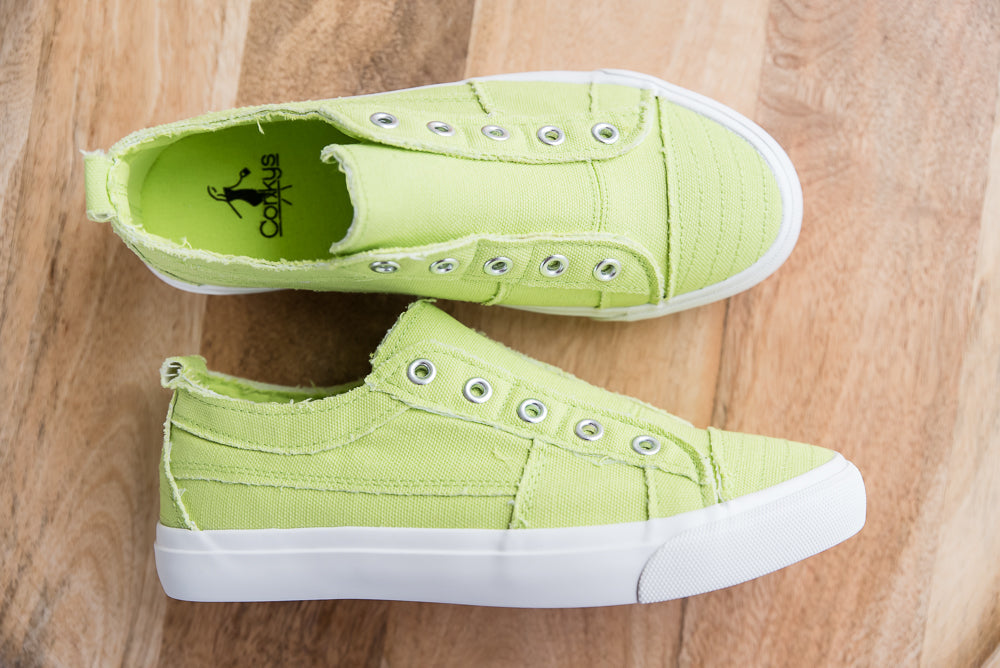 My Lime Green Babalu Shoes