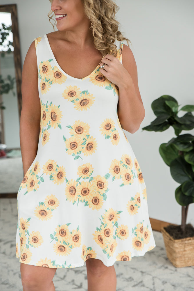 A Delicate Flower Dress
