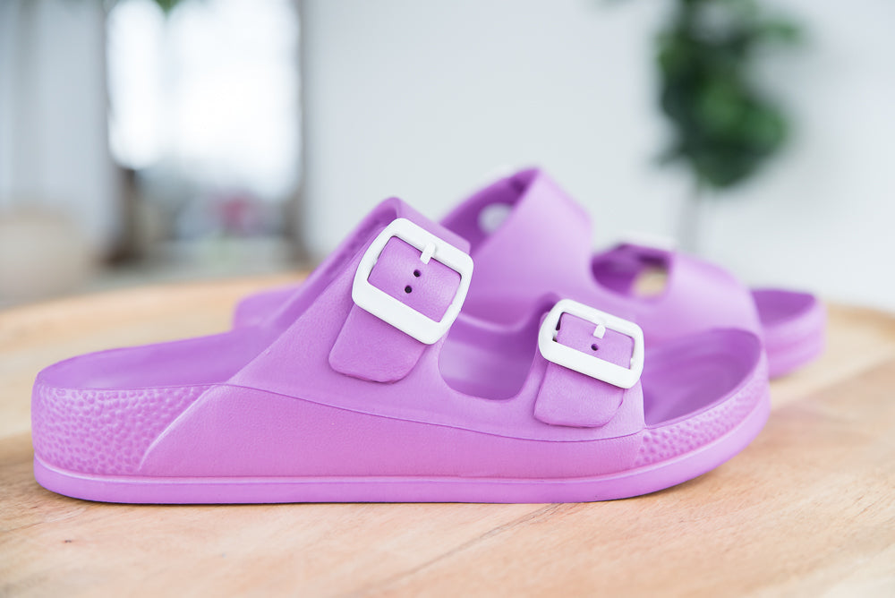 Slide Into Summer in Purple