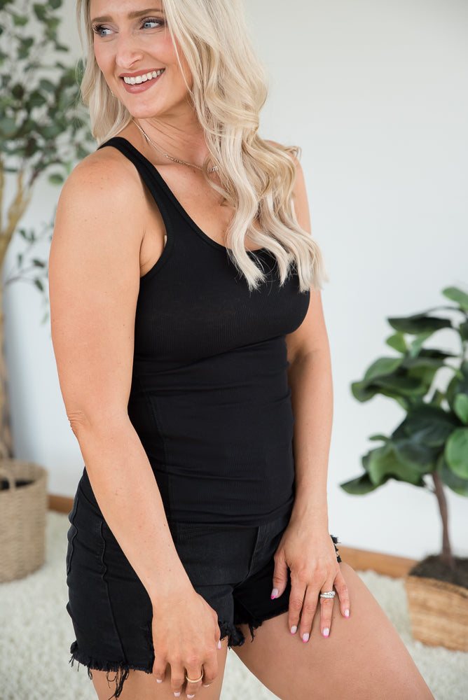 Day by Day Tank in Black