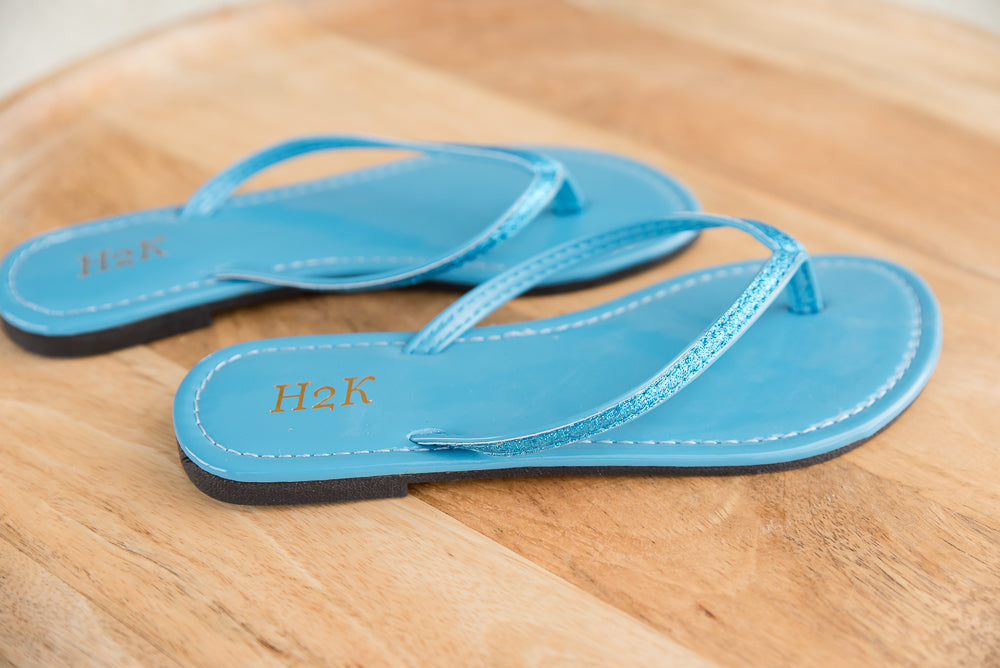 Sassy Sandals in Turquoise