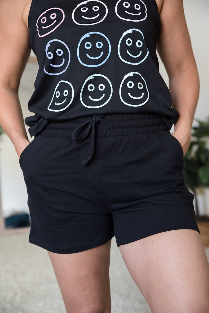 Wear Anytime Shorts in Black